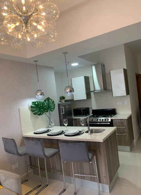 1Br Luxury Apartment Pool, Gym, Rooftop Санто Доминго Екстериор снимка