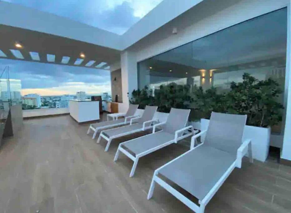 1Br Luxury Apartment Pool, Gym, Rooftop Санто Доминго Екстериор снимка